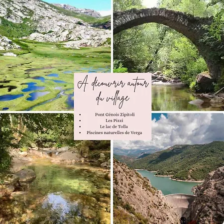 Belle Maison De Montagne Proche Ajaccio Bastelica