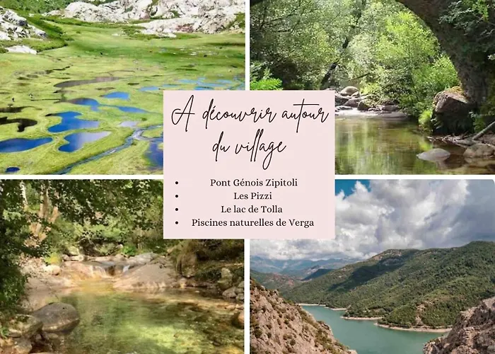 Belle Maison De Montagne Proche Ajaccio Bastelica